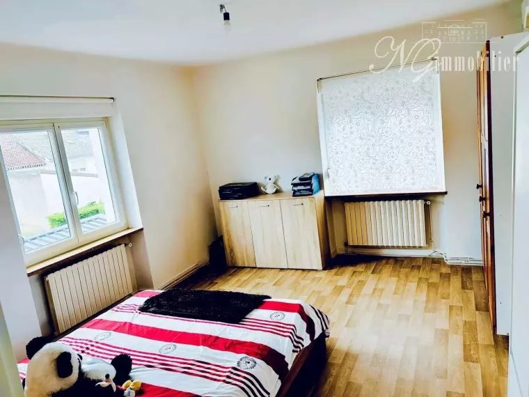 A DEBATTRE ? Maison mitoyenne 130 m² habitables avec garage 50 m² – Volmerange-les-Mines – Idéal frontière Luxembourg !