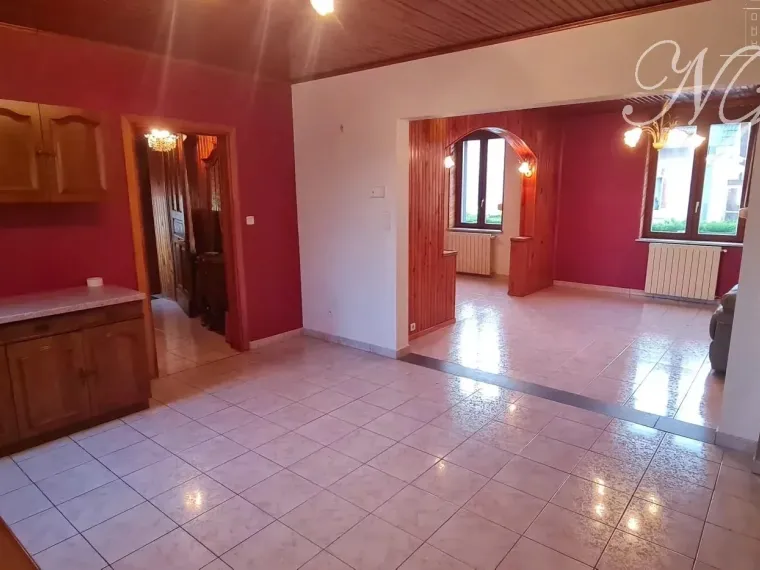 ANGEVILLERS – MAISON INDIVIDUELLE 145 m² – 3 CHAMBRES – GARAGE – GRENIER AMÉNAGEABLE – GRANGE ATTENANTE