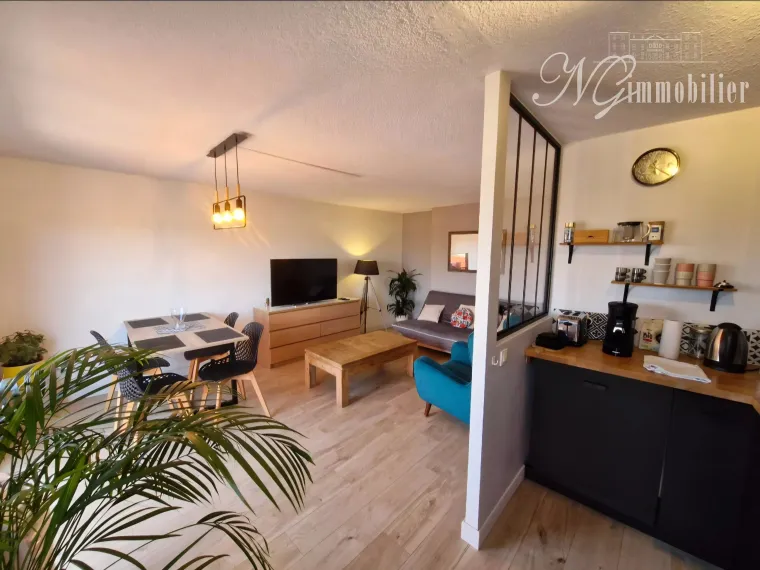 Appartement 2 chambres avec piscine en résidence