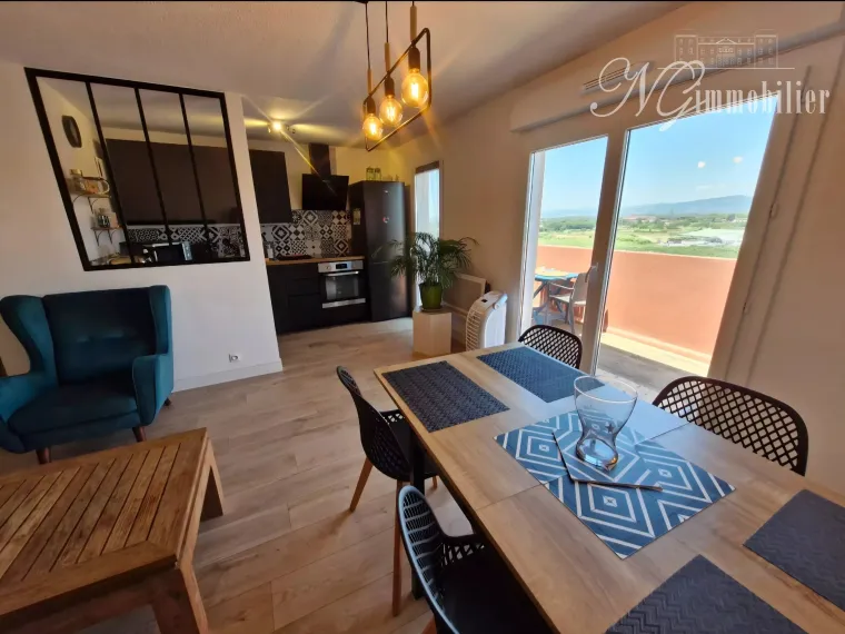 Appartement 2 chambres avec piscine en résidence