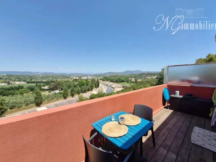 Appartement 2 chambres avec piscine en résidence