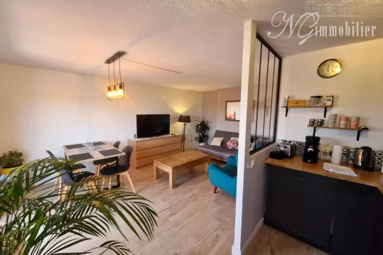 Appartement 2 chambres avec piscine en résidence