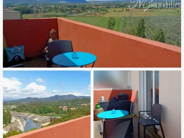 Appartement 2 chambres avec piscine en résidence