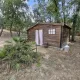 Maison de campagne avec bois de chênes