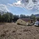 Maison de campagne avec bois de chênes